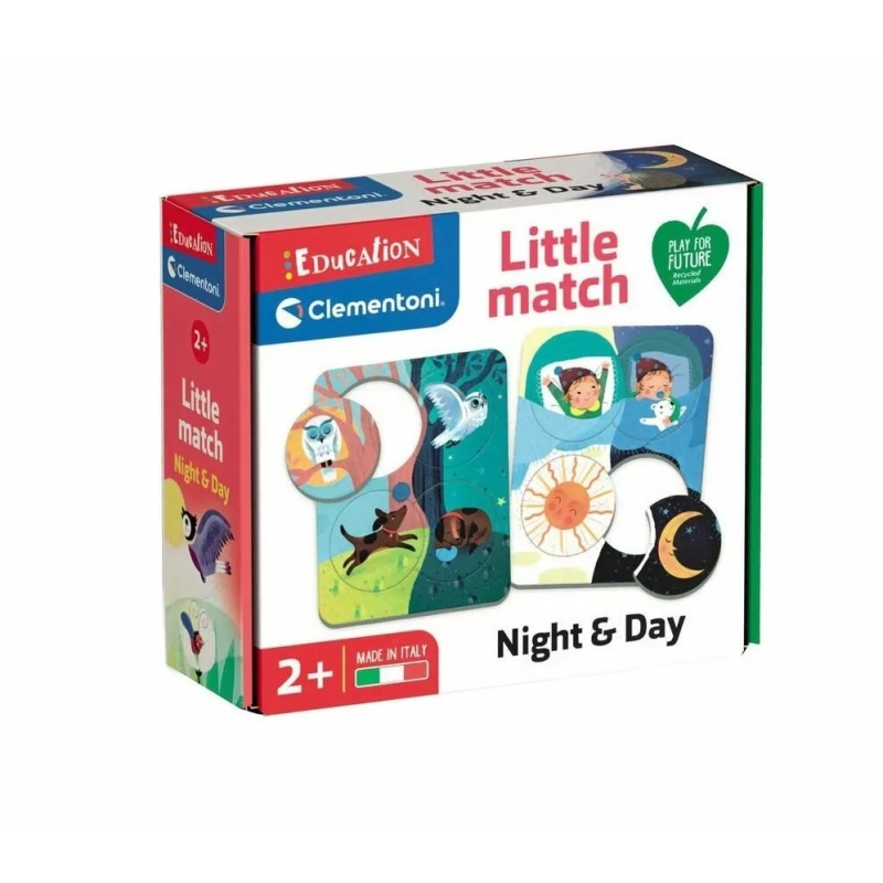 Clementoni Little Match Gece Ve Gündüz 2 Yaş