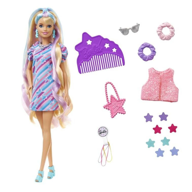 Barbie Upuzun Muhteşem Saçlı Bebek (model 3)