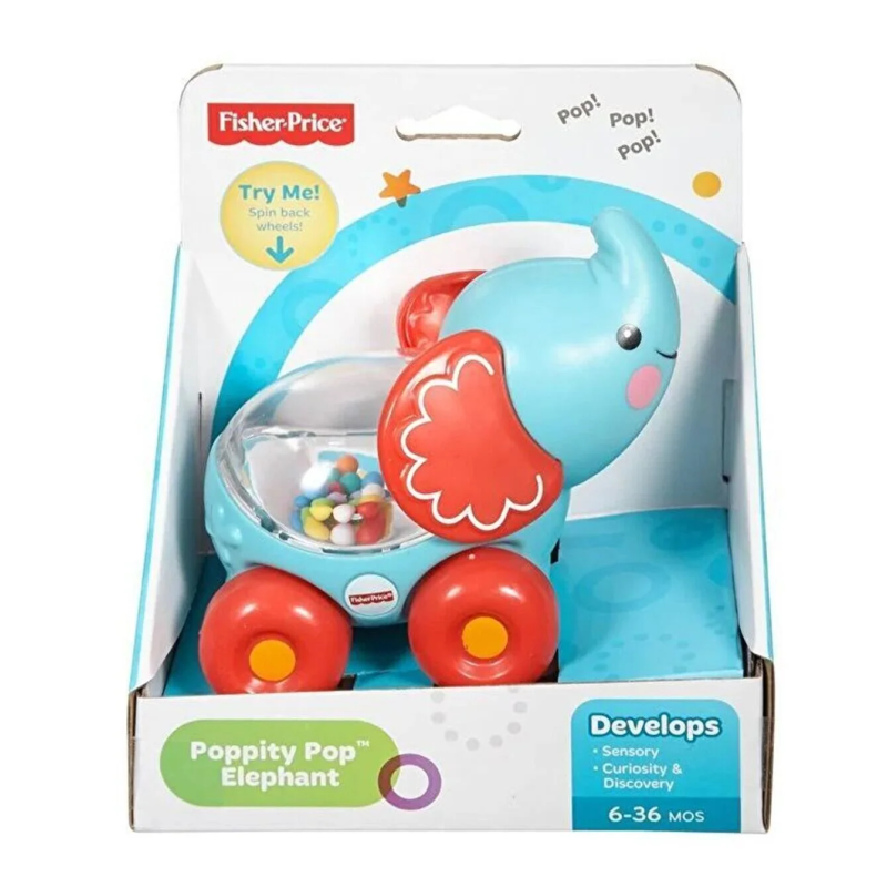 Fisher Price Mattel  Poppity Araçlar Fil