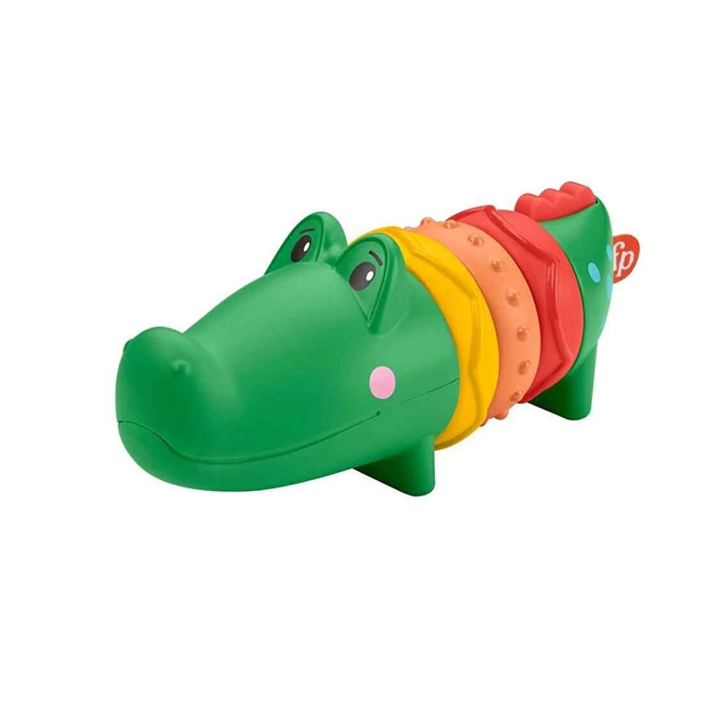 Fisher Price Safari Arkadaşları Çıngıraklı Timsah