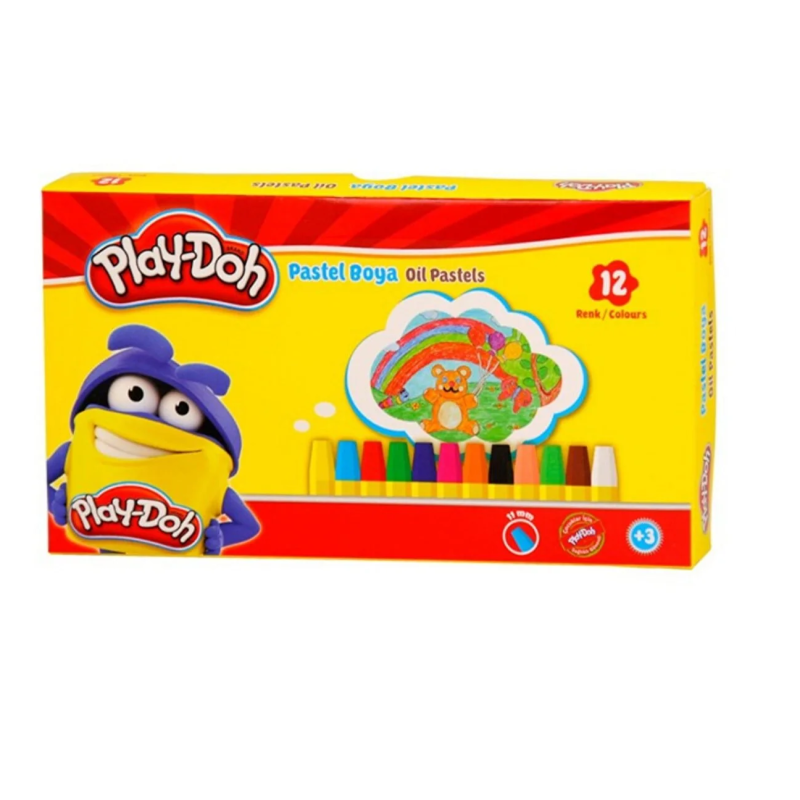 Play Doh Pastel Boya 12 Renk