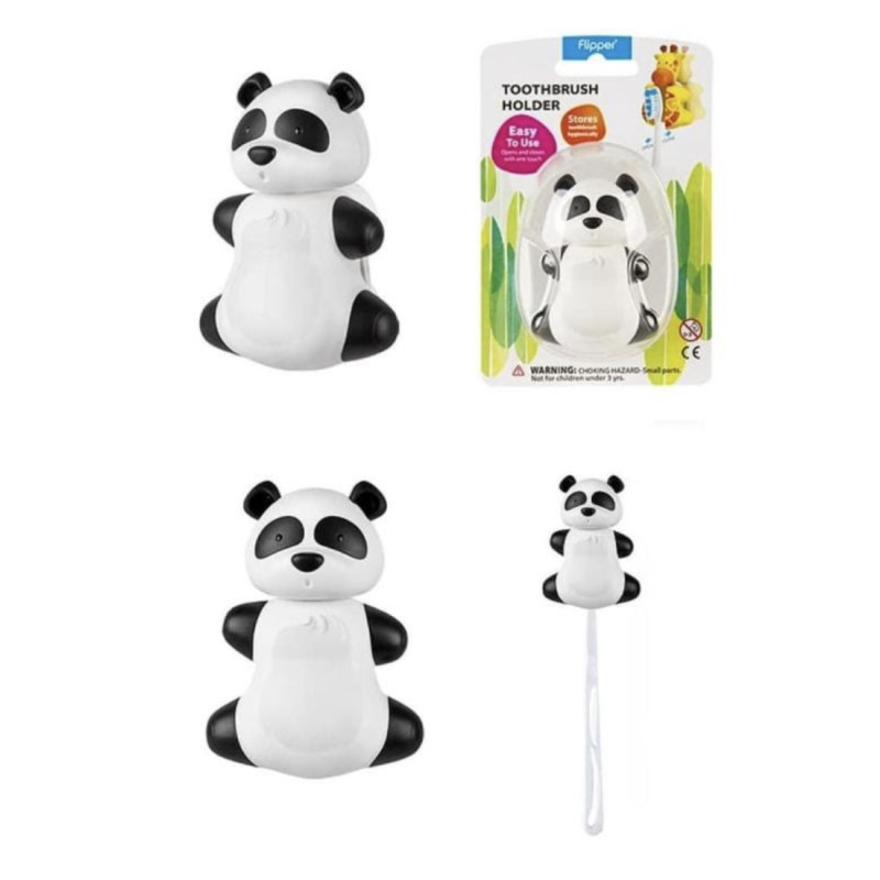 Flipper Diş Fırçası Kabı Panda